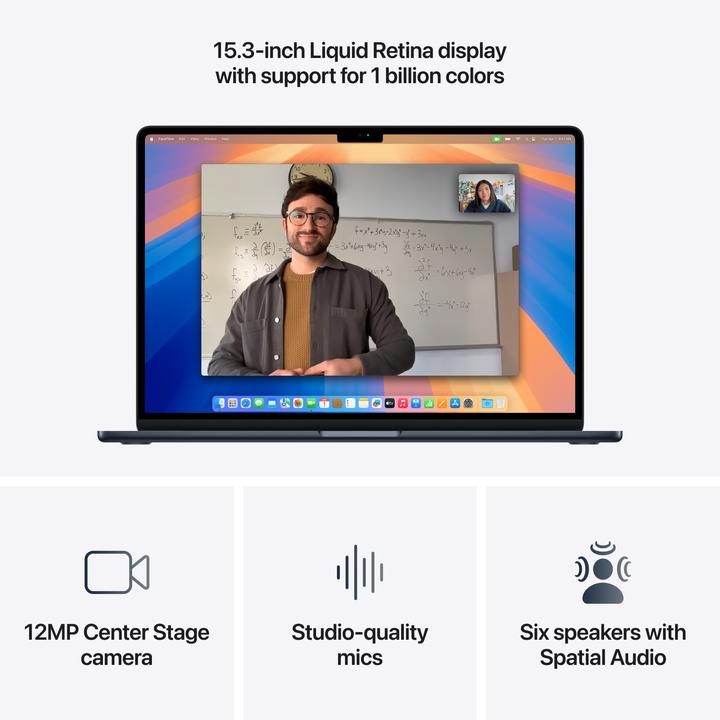 Actual product image Apple MacBook Air – 2025 (15.30", M4, 24 GB, 512 GB, DE)