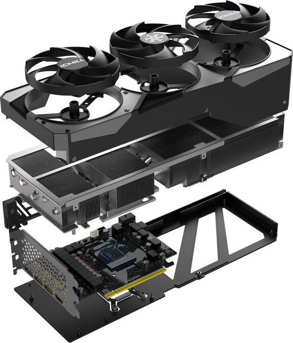 Produktbild Inno3D GeForce RTX 5080 iCHILL X3 (16 GB)