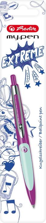 Actual product image Herlitz Biros my.pen /mint (Violet, Mint colour, 1 x)