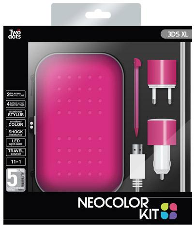 Immagine prodotto Two Dots Kit Neocolor Rosa 3DS/NEW 3DS XL TwoDots (3DS XL)