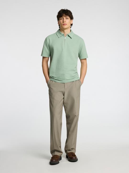 Image du produit Selected Homme Seersucker Polo shirt (S)
