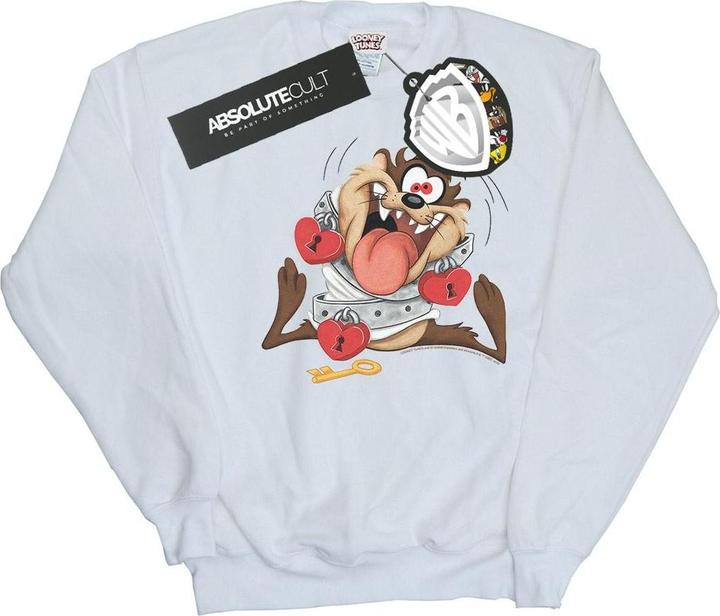 Looney Tunes Taz Valentine's Day Madly In Love Sweatshirt Jungen