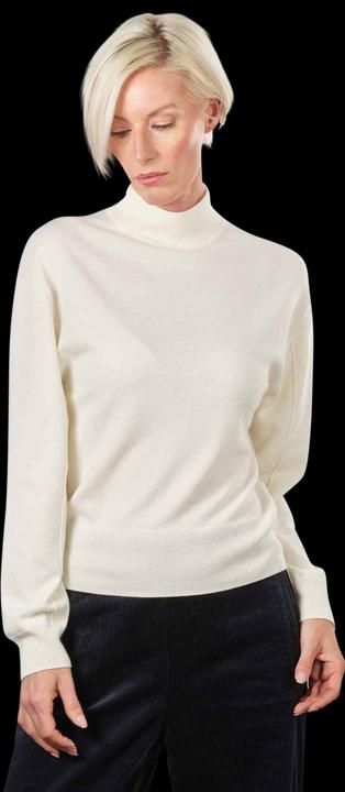 Produktbild Marc O'Polo Long Sleeve Pullover Stand-Up Collar Creamy Whit (L)