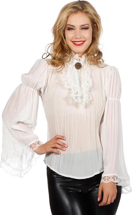 Produktbild Wilbers Damenbluse mit Jabot/Rüschen (46)