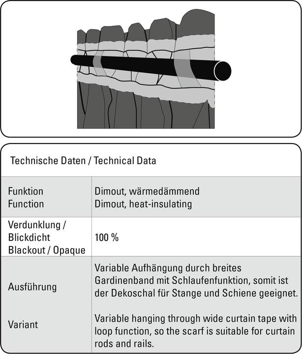 Image du produit Gardinia Dimout (140 x 245 cm)