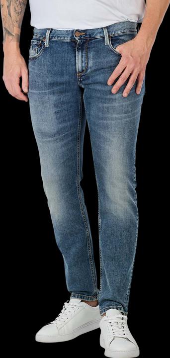 Actual product image Alberto Slipe Jeans Tapered Fit Vintage dark blue