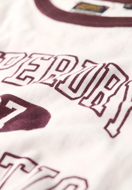 Produktbild Superdry Figurbetontes Athletic Essentials Ringer-T-Shirt (14)