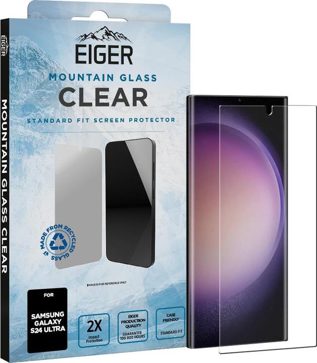 Produktbild Eiger Mountain Glass Clear (1 Stück, Samsung Galaxy S24 Ultra)