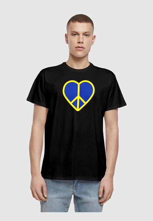 Immagine prodotto Merchcode Peace - Maglietta Basic Heart Peace - 161531 (L)