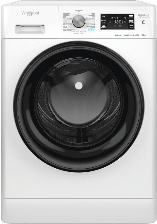 Whirlpool WM FCH 914 A (9 kg, Gauche, Fiche CH)