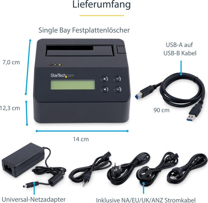 Produktbild StarTech Single Drive Standalone