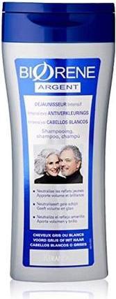 Actual product image Eugene Perma BIORENE ARGENT champú intensivo cabellos blancos 200 ml (200 ml, Liquid shampoo)
