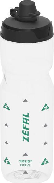 Actual product image Zefal Sense Soft 80 No-Mud Bottle - Translucent (0.80 l)