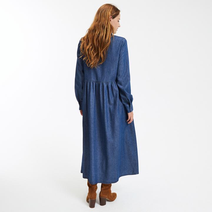 Produktbild La Redoute Collections Langes Jeanskleid mit langen Ärmeln (32)