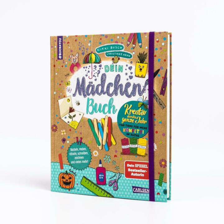 Produktbild #buch4you: Dein Mädchenbuch: Kreativ durch's ganze Jahr (Deutsch, Christiane Hahn, Nikki Busch, 2024)