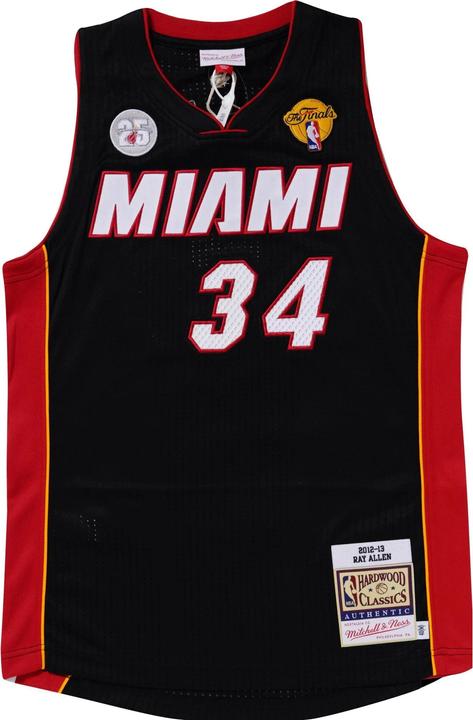 Mitchell & Ness Trikot Miami Heat Authentic Ray Allen Road Finals 2012/13 (XL)