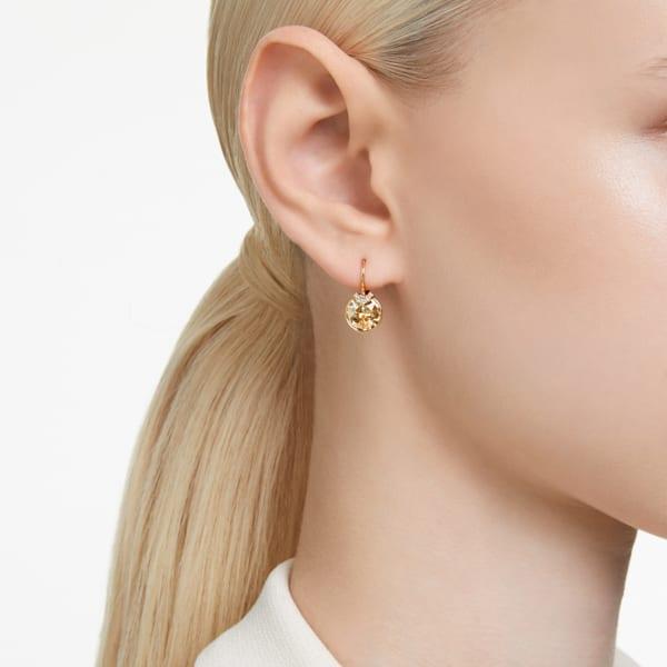 Immagine prodotto Swarovski Orecchini Bella V con taglio rotondo in oro (Metallo Swarovski)
