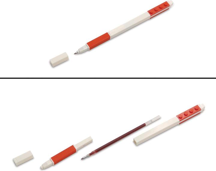 Actual product image LEGO Stationary Red Notebook with gel pen