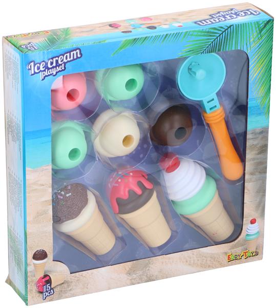 Produktbild Eddy Toys Ice cream & cake set 15pc