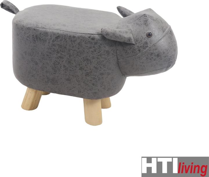 Actual product image HTI-Living Children's Stool Enrik Hippo