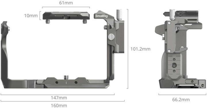 Image du produit SmallRig HawkLock Kit de cage à dégagement rapide (Cage)