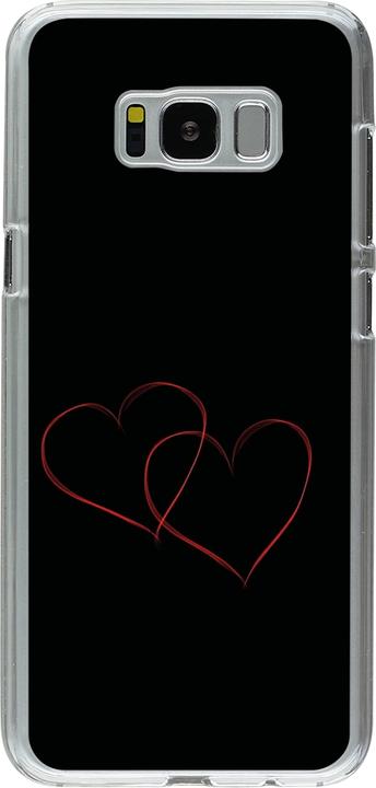Image du produit PhoneLook Coque transparent Valentine 2023 attached heart (Samsung Galaxy S8+)