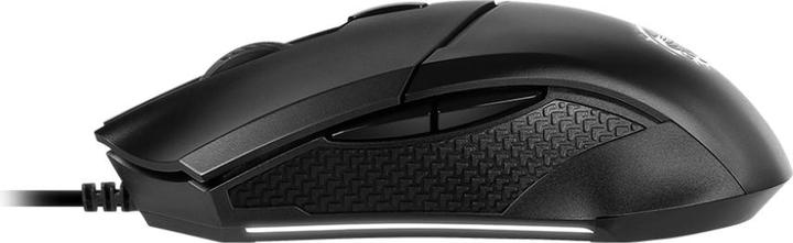 Actual product image MSI Clutch DM07 Optical, Black, for games, 1000 Hz (Cable)