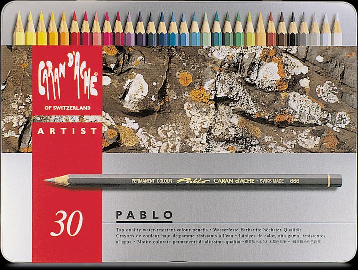 Immagine prodotto Caran d'Ache Pablo Metallschachtel (Multicolore, 30 x)