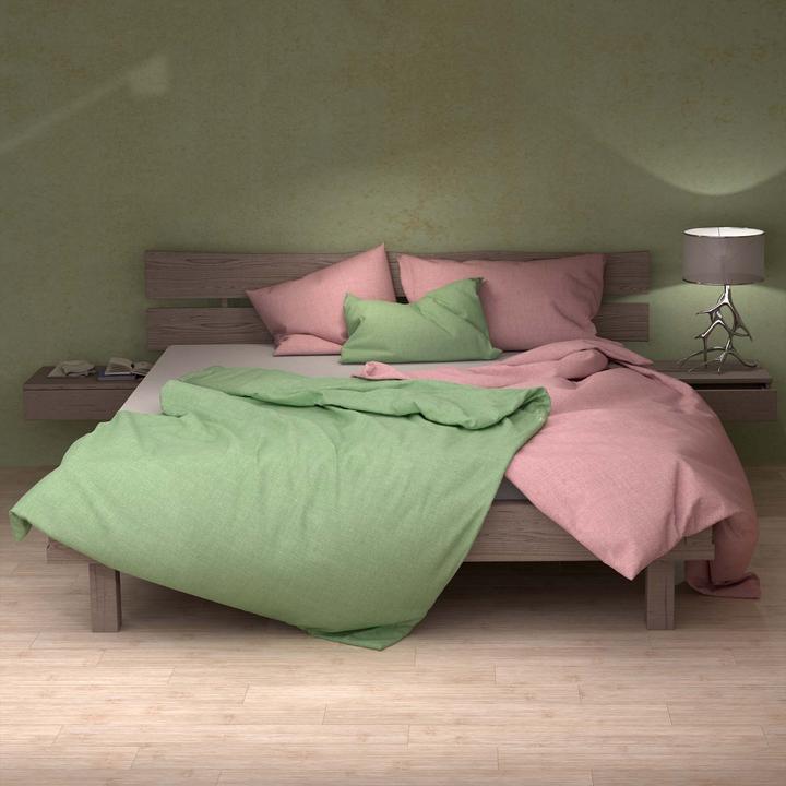 Actual product image Lotus Bettwaren Bed linen linen uni (Duvet cover, 200 x 210 cm)