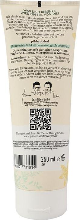 Immagine prodotto Jean & Len Jean&Len kehakreem jõhvikas ja vanilje 250 ml (Crema corpo, 250 ml)