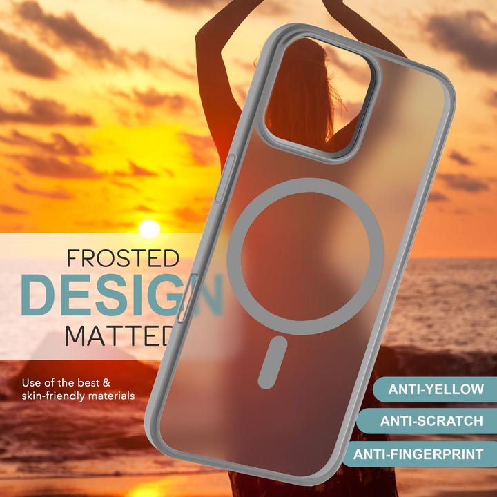 Image du produit Nalia Étui hybride mat avec fonction MagSafe (Apple iPhone 16 Pro)