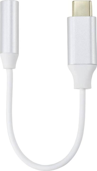 Actual product image Renkforce USB-C®, audio connection cable (1x USB-C® - 1x audio, stereo (3.5 mm Kli (USB Type C, Audio cat, 3.5mm jack)