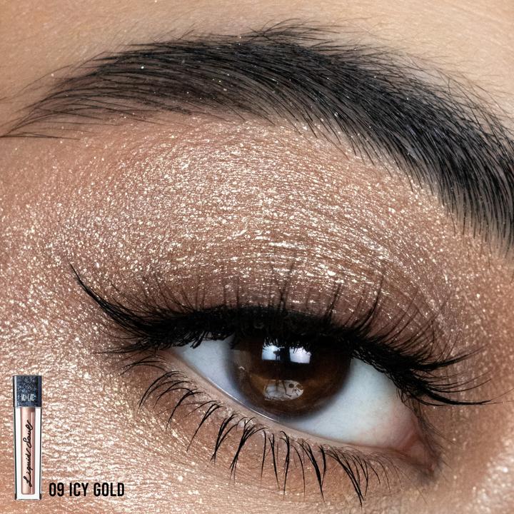 Actual product image Mulac Liquid Soul Face Eyes Lips All Over Liquid Pigment 09 Icy Gold (Icy Gold)