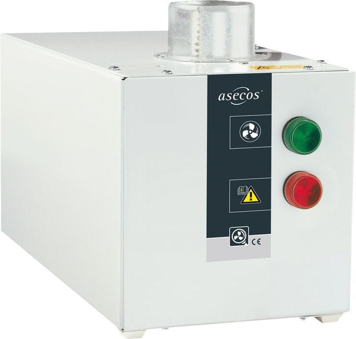 Image du produit asecos Rehausse de ventilation, avec contrôle du flux d'air, sur armoires pour produits