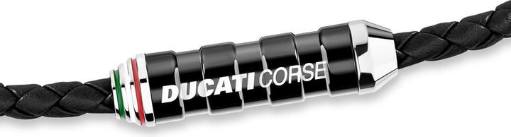 Image du produit Ducati Aimants Pelle Bracelet (20 cm, Cuir, Acier inoxydable)