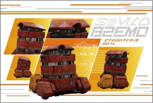 Image du produit Disney STAR WARS Cassian Andor Carte postale A