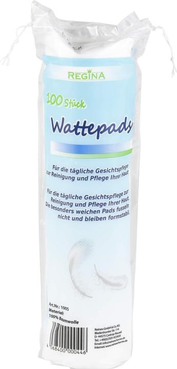 Axisis WATTEPADS RUND 100% BW REG