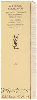 Actual product image Yves Saint Laurent All Hours Foundation Medium Neutral 8 Fl 25 ml (No. 08 - Medium Neutral)