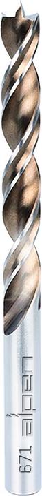Alpen Holzspiralbohrer Timber Twist PLT ø 1.0 mm (1 Millimeter)