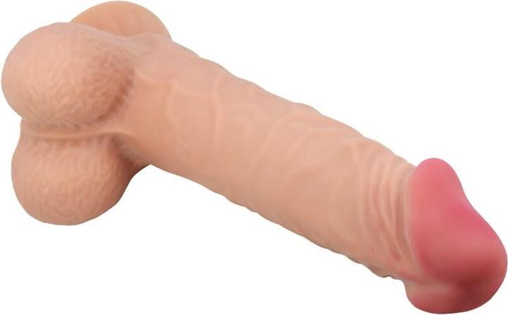 Image du produit Pretty Love Gode Réaliste De La Série Sliding Skin Avec Ventouse Sliding Skin Marron 24 cm