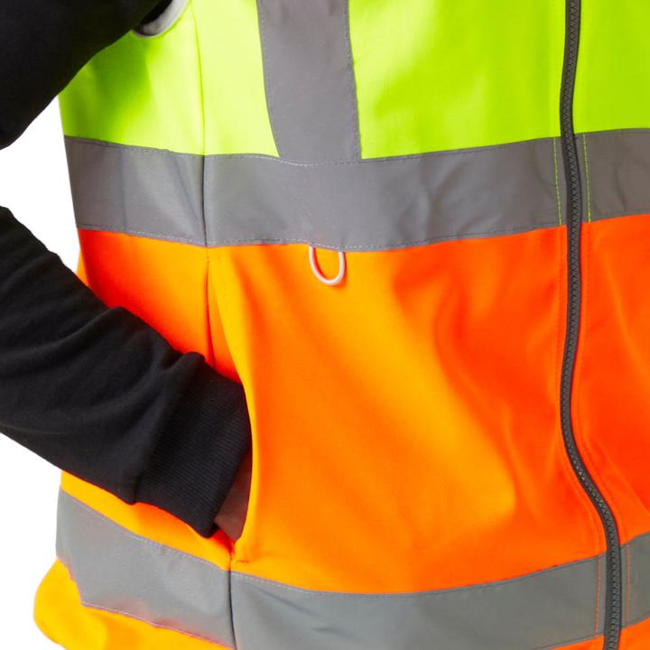 Produktbild Regatta Pro HiVis Weste Durchgehender Reissverschluss (S)