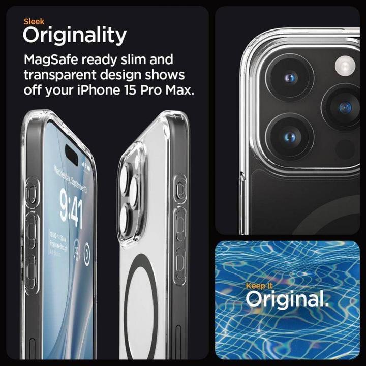 Produktbild Spigen Ultra Hybrid MAG iPhone 16 Pro Max MagSafe graphite ACS07999 (Apple iPhone 16 Pro Max)