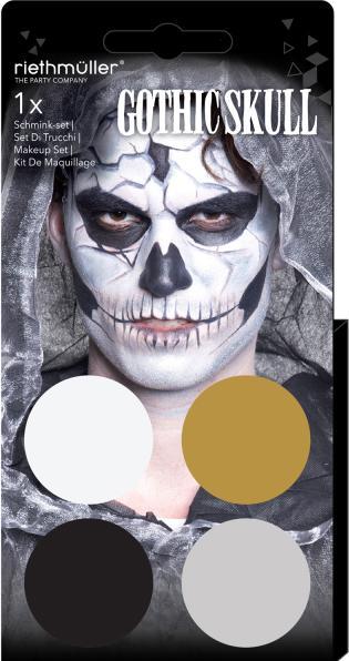 Image du produit Riethmüller Aqua Set Gothic/Skull (4 x maquillage 3,5 g