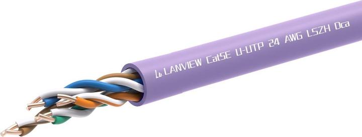 Produktbild Lanview CAT5e U-UTP network cable (U/UTP, CAT5e, 305 m)