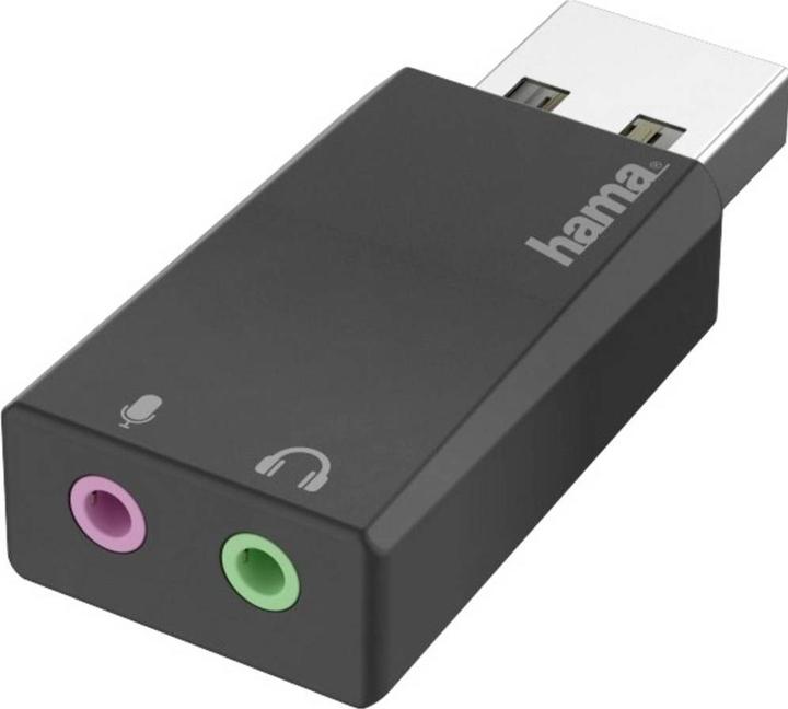 Produktbild Hama USB-Soundkarte (USB 2.0)