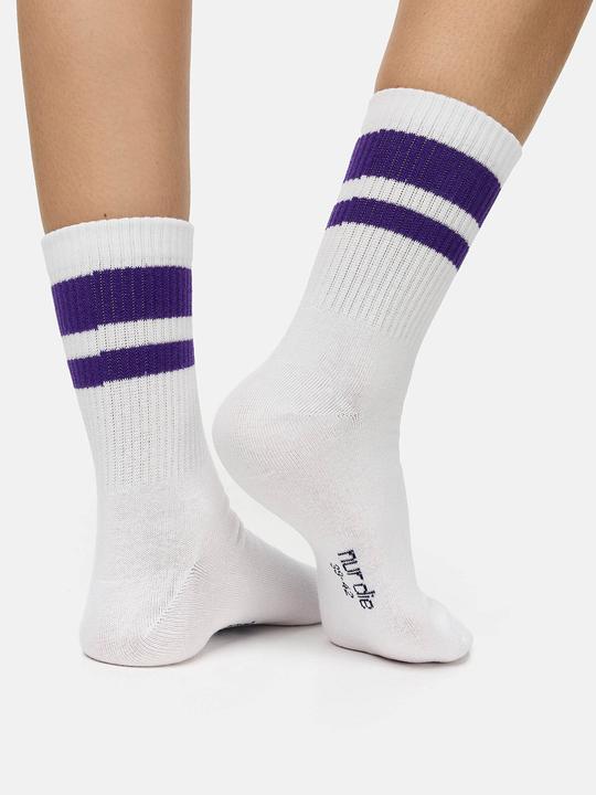 Actual product image Nur Die Freizeitsocken Statement Socken mit Stickerei (pack of 10, 43 - 46)