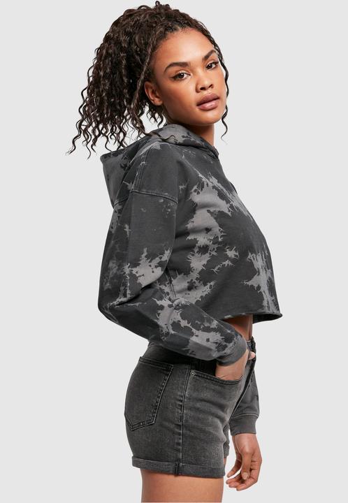 Immagine prodotto Urban Classics Felpa con cappuccio corta oversize da donna, sbiancata (4XL)