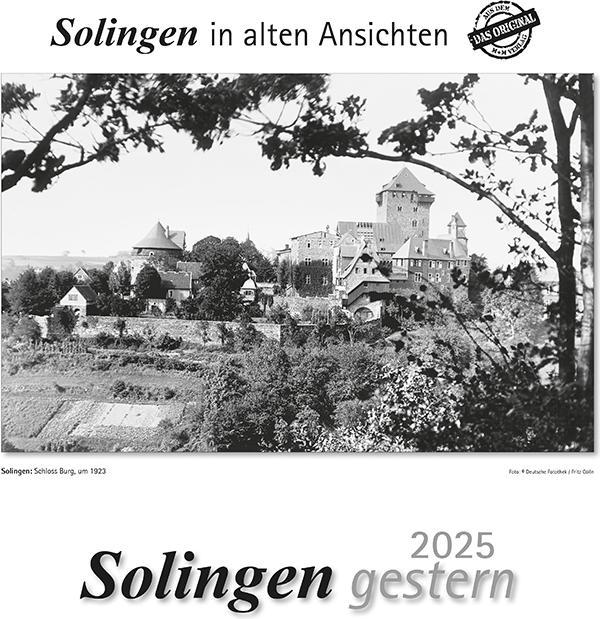 Produktbild Solingen gestern 2025 (Harter Einband, Deutsch)