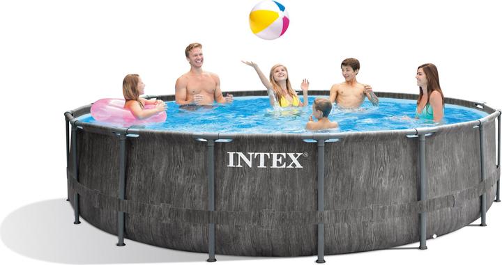 Actual product image Intex Pool Greywood Prism Frame Set 457 x 122 mm (Ø 457 x 122 cm)
