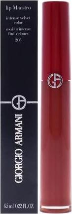 Actual product image Giorgio Armani Lip Maestro No.205 Fiamma 6.5ml (Red)